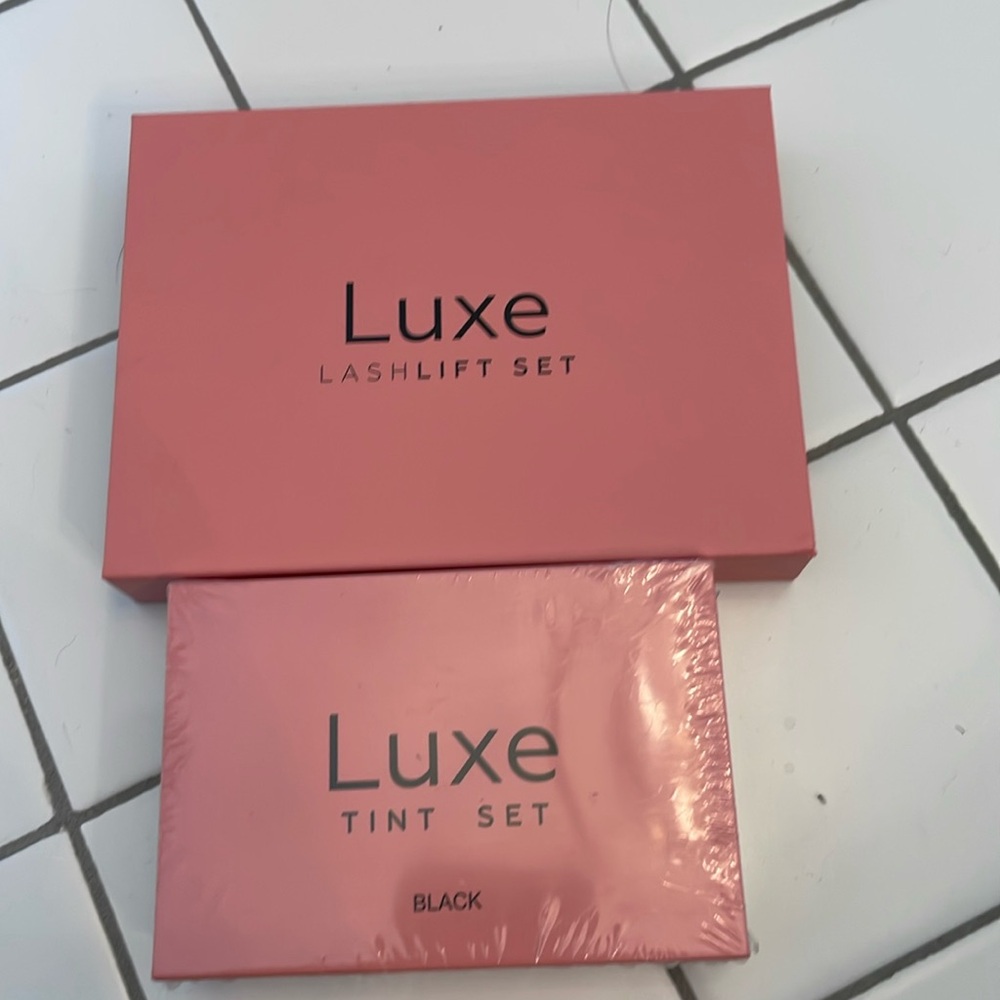 Luxe Lashlift and tint set